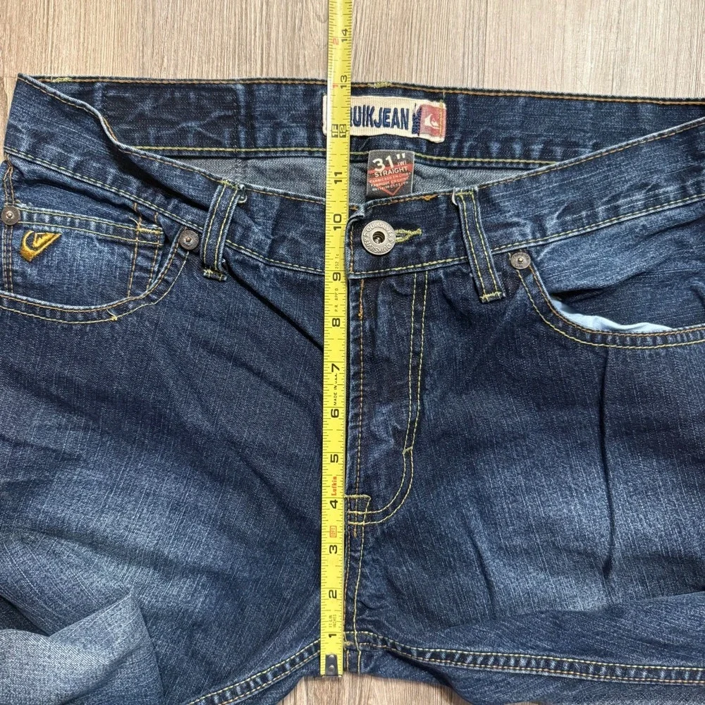 Quicksilver Mens 31x28 Vintage Y2K Straight Leg Quik Jeans